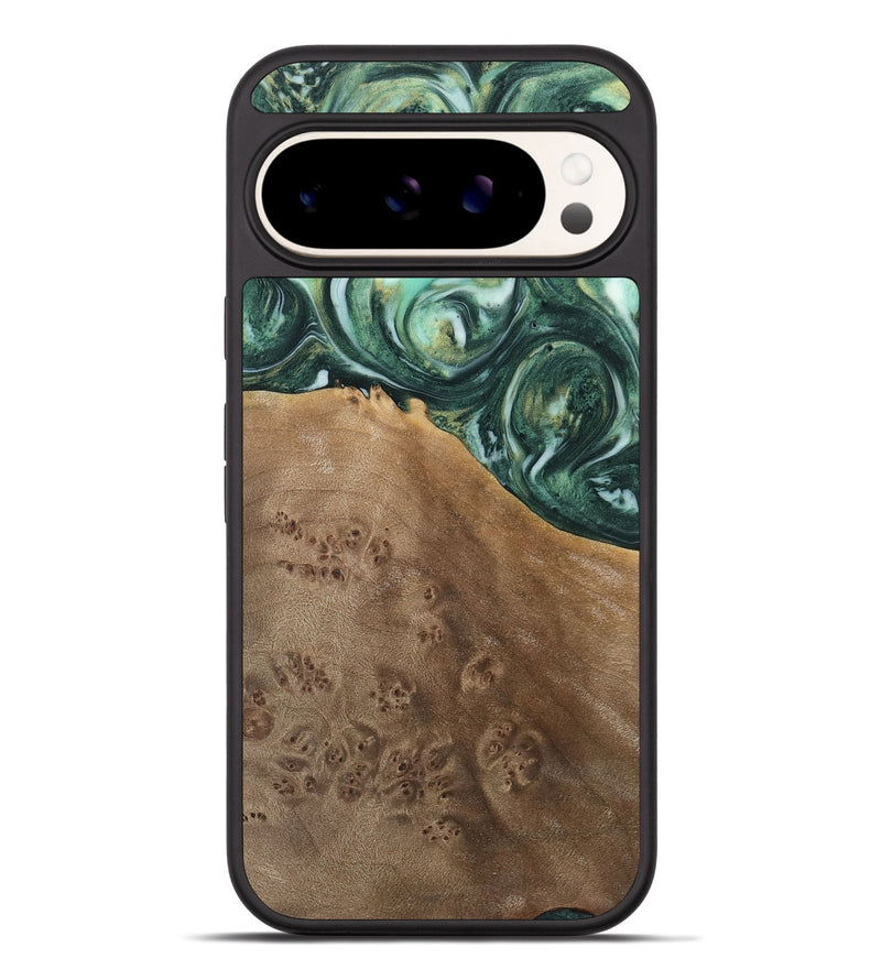 Pixel 9 Pro XL Wood Phone Case - Cathern (Green, 741514)