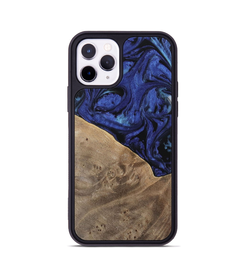 iPhone 11 Pro Wood Phone Case - Wanda (Blue, 741522)