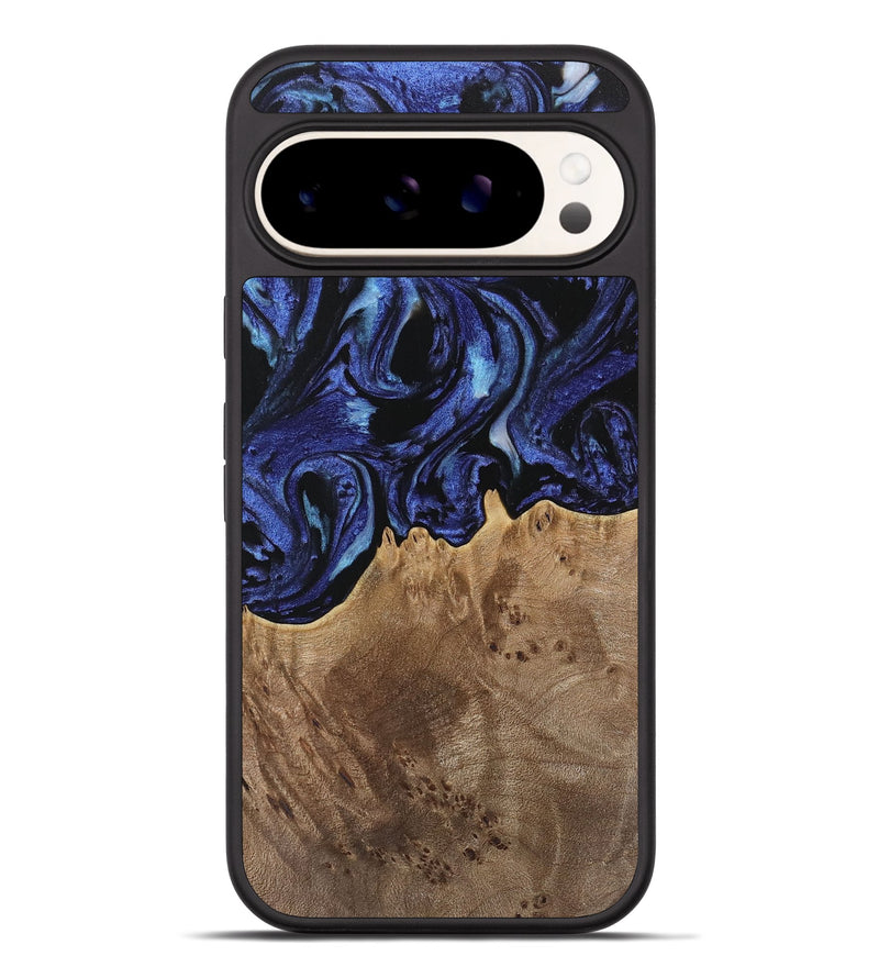 Pixel 9 Pro XL Wood Phone Case - Irma (Blue, 741524)