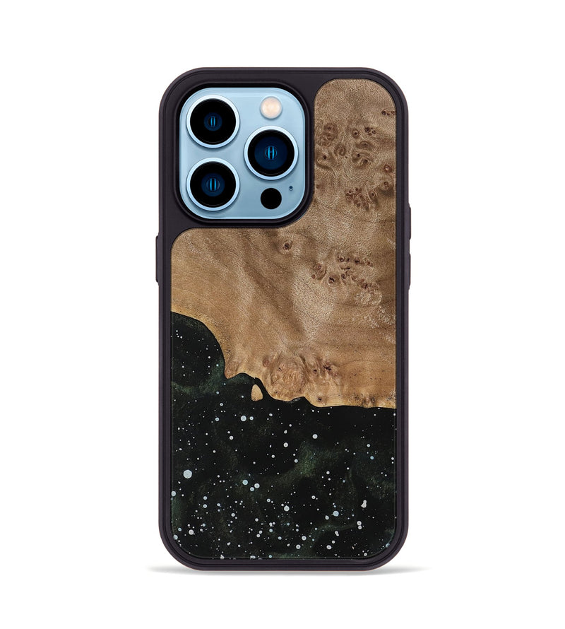 iPhone 14 Pro Wood Phone Case - Dimple (Cosmos, 741525)