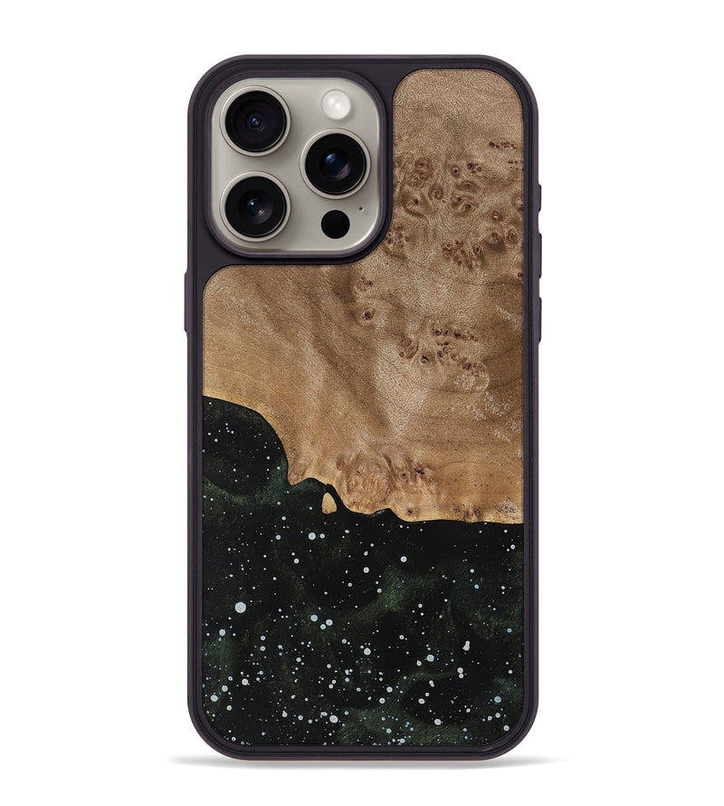 iPhone 15 Pro Max Wood Phone Case - Dimple (Cosmos, 741525)