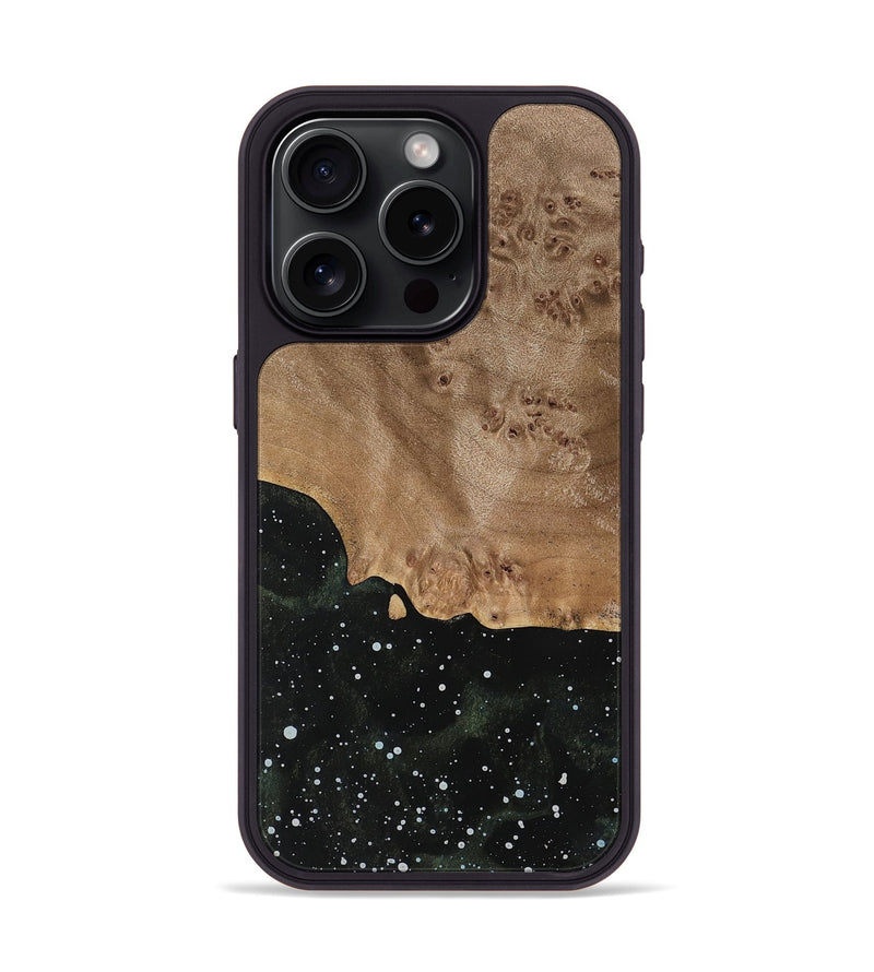 iPhone 15 Pro Wood Phone Case - Dimple (Cosmos, 741525)