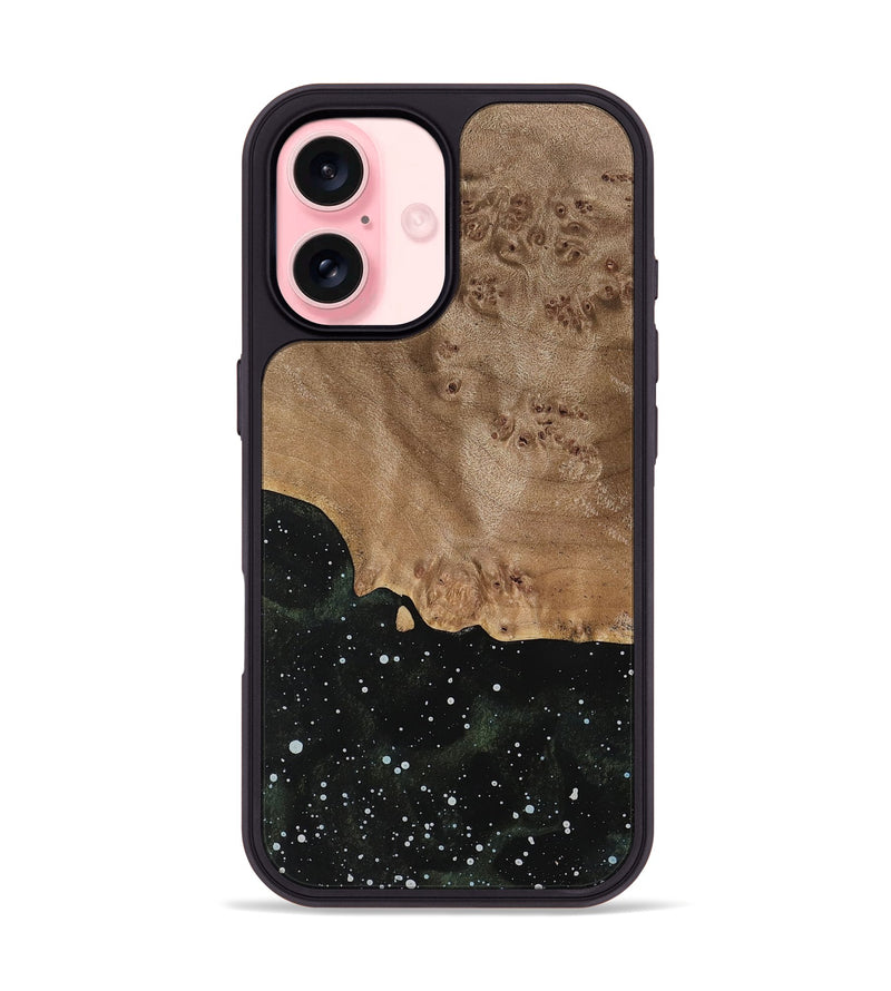 iPhone 16 Wood Phone Case - Dimple (Cosmos, 741525)