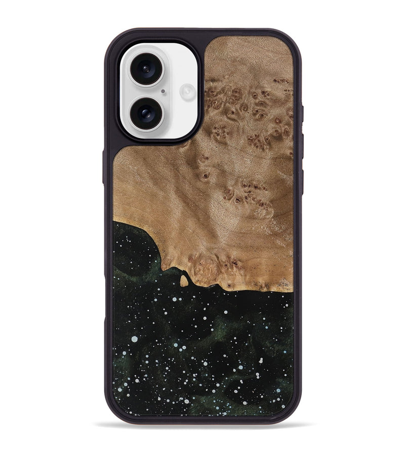 iPhone 16 Plus Wood Phone Case - Dimple (Cosmos, 741525)