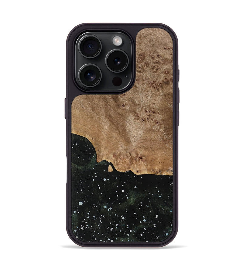 iPhone 16 Pro Wood Phone Case - Dimple (Cosmos, 741525)