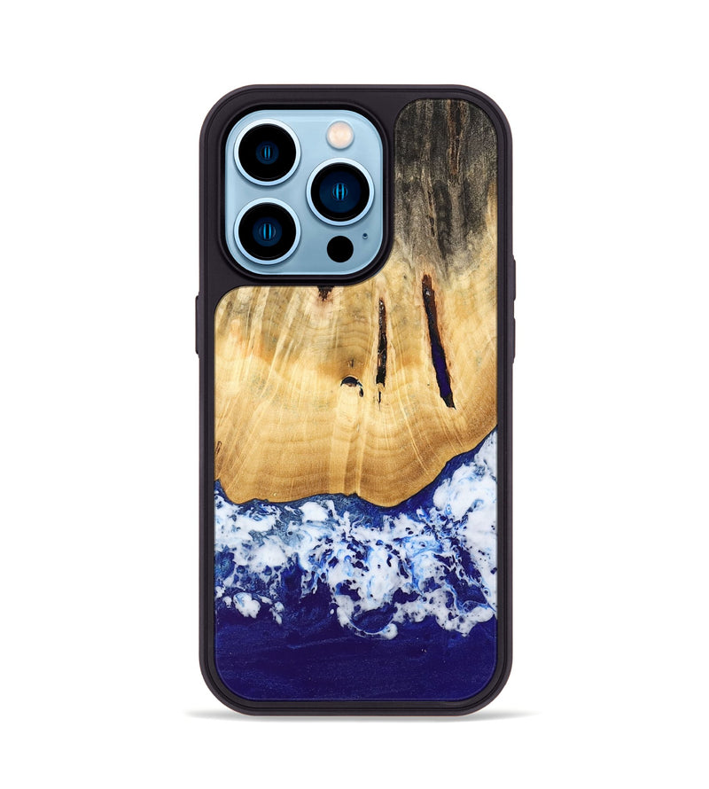 iPhone 14 Pro Wood Phone Case - Casey (Coastal, 741555)