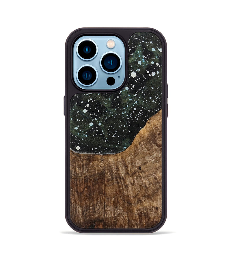 iPhone 14 Pro Wood Phone Case - Cephus (Cosmos, 741573)