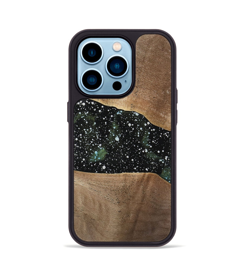 iPhone 14 Pro Wood Phone Case - Salma (Cosmos, 741575)