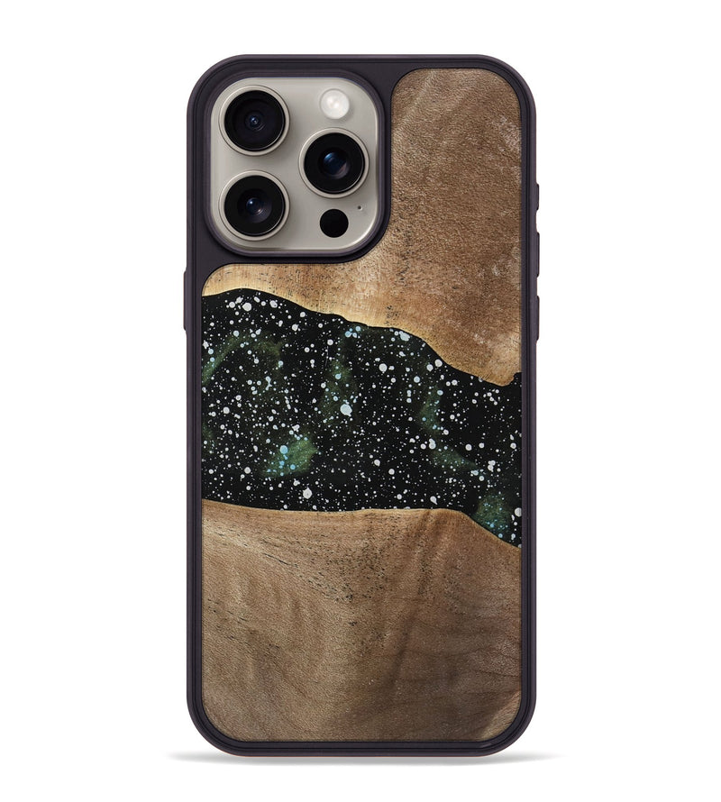 iPhone 15 Pro Max Wood Phone Case - Salma (Cosmos, 741575)