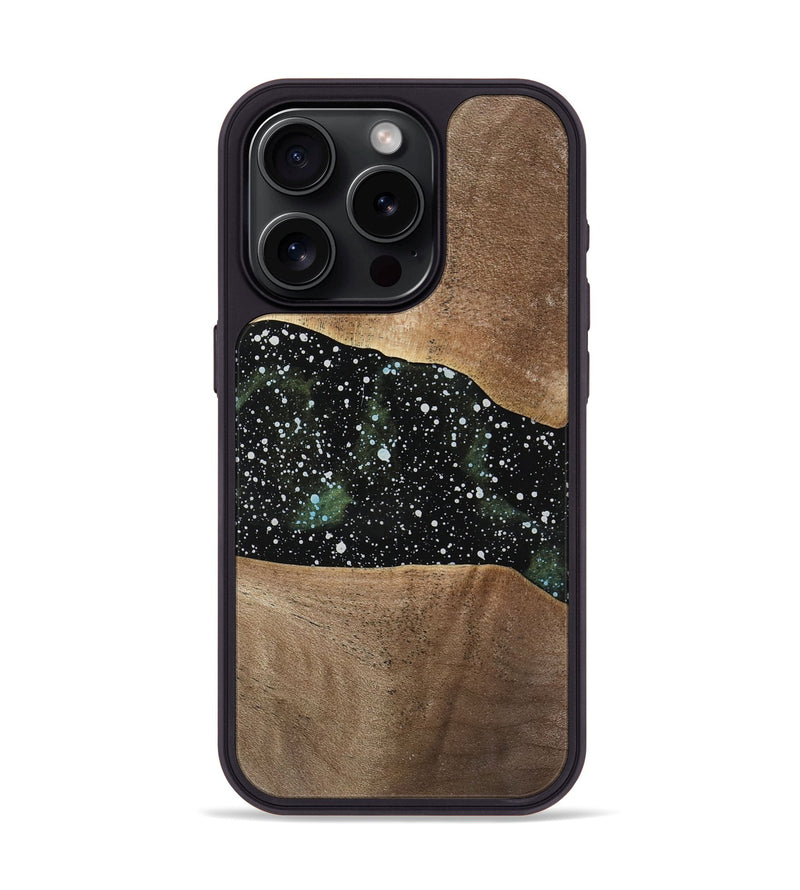 iPhone 15 Pro Wood Phone Case - Salma (Cosmos, 741575)