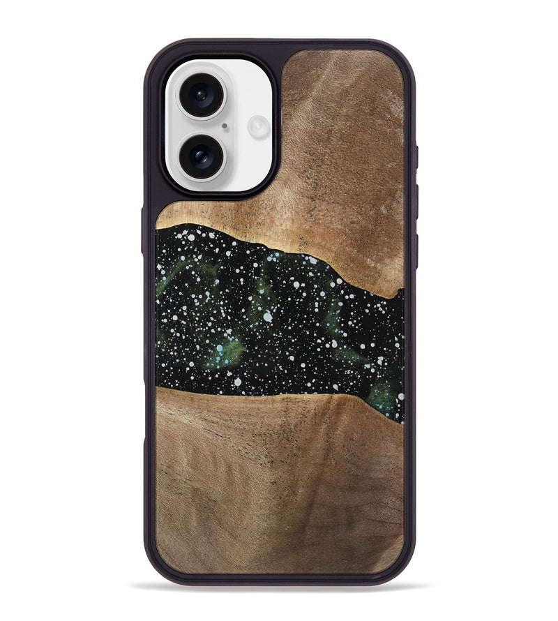 iPhone 16 Plus Wood Phone Case - Salma (Cosmos, 741575)