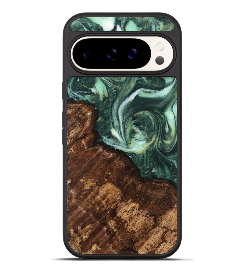 Pixel 9 Pro XL Wood Phone Case - Gideon (Green, 741576)