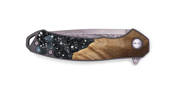 EDC Wood Pocket Knife - Johnna (Cosmos, 741577)