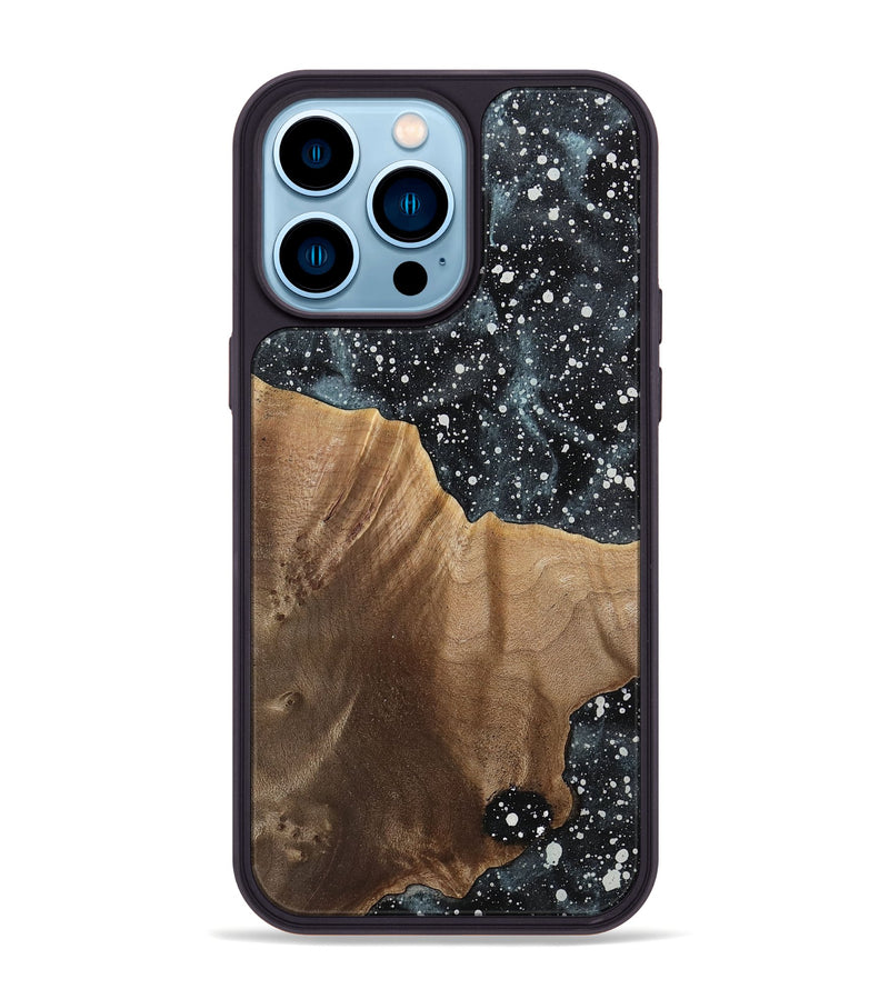 iPhone 14 Pro Max Wood Phone Case - Johnna (Cosmos, 741577)