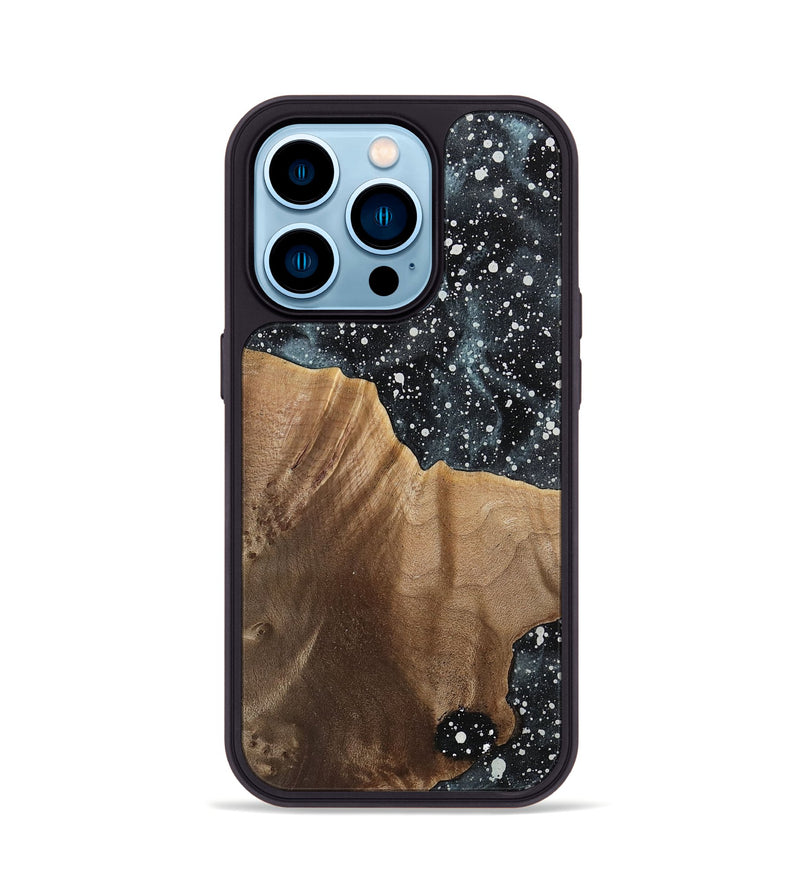 iPhone 14 Pro Wood Phone Case - Johnna (Cosmos, 741577)