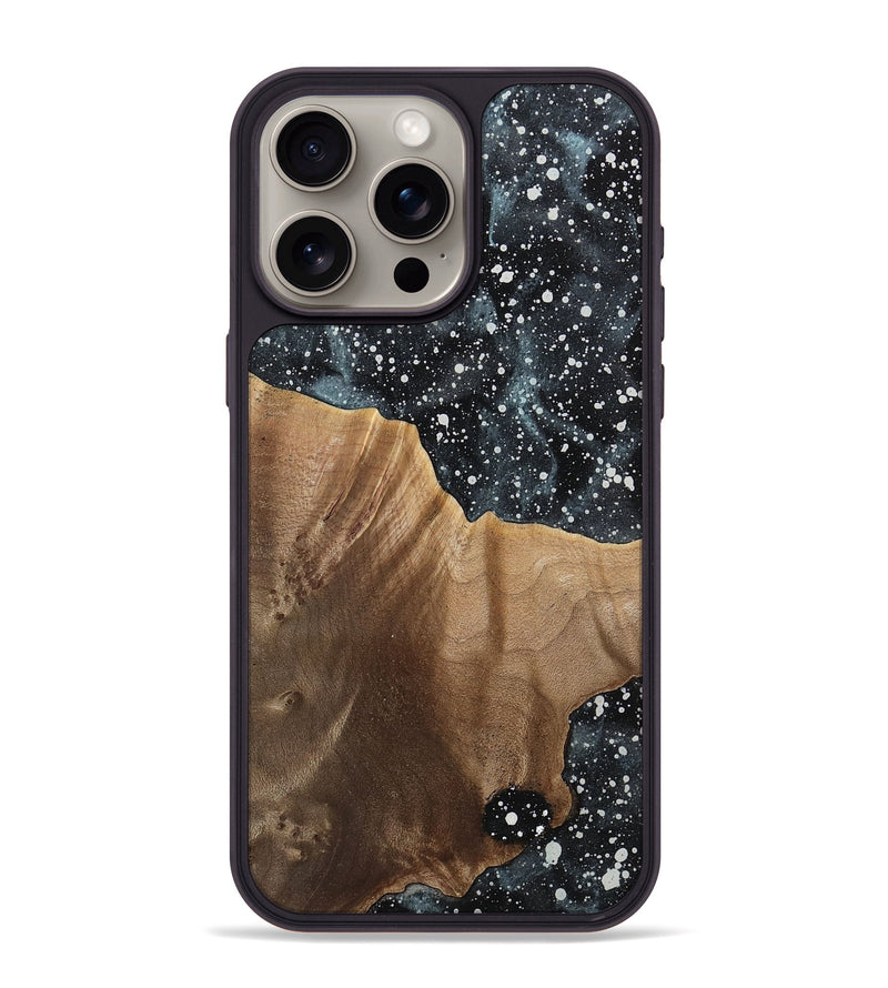 iPhone 15 Pro Max Wood Phone Case - Johnna (Cosmos, 741577)