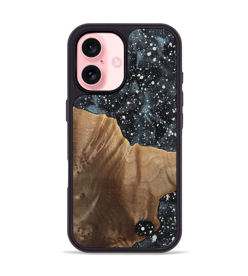 iPhone 16 Wood Phone Case - Johnna (Cosmos, 741577)