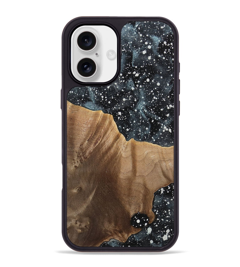 iPhone 16 Plus Wood Phone Case - Johnna (Cosmos, 741577)