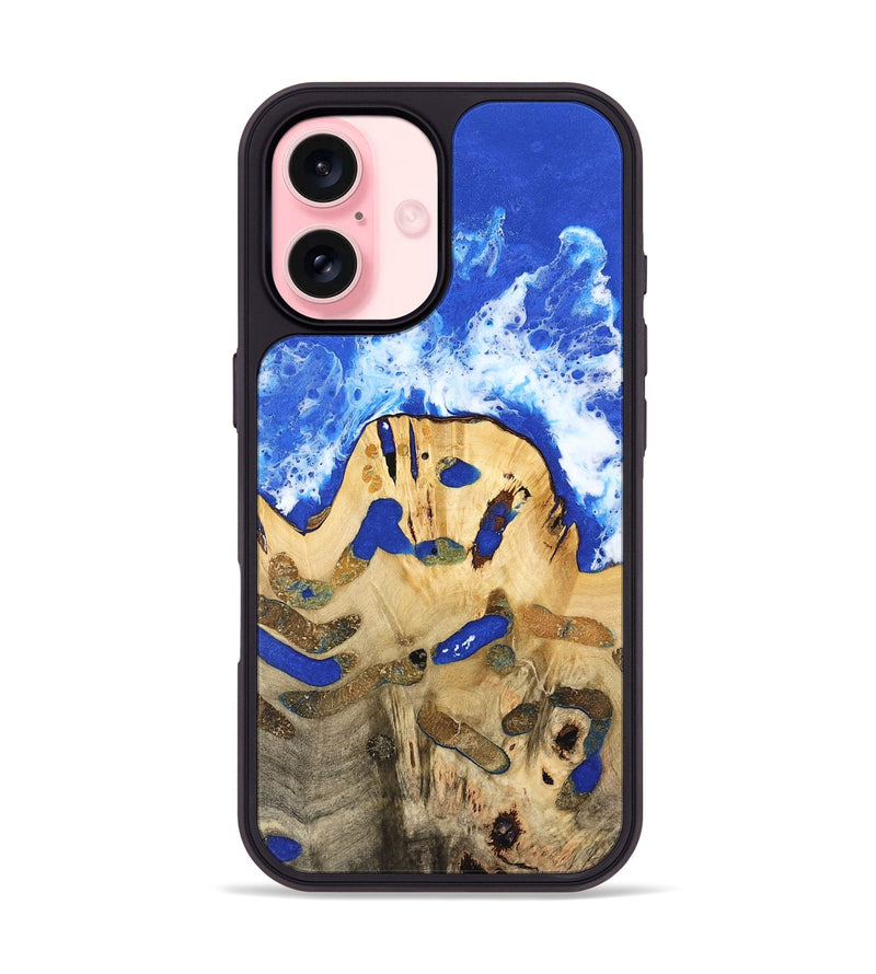 iPhone 16 Wood Phone Case - Dory (Coastal, 741592)