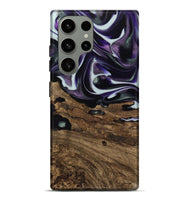 Galaxy S23 Ultra Wood Live Edge Phone Case - Primus (Purple, 741626)