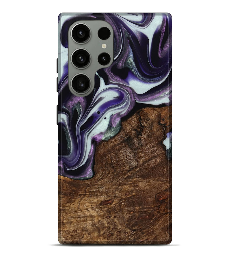 Galaxy S23 Ultra Wood Live Edge Phone Case - Shawna (Purple, 741632)