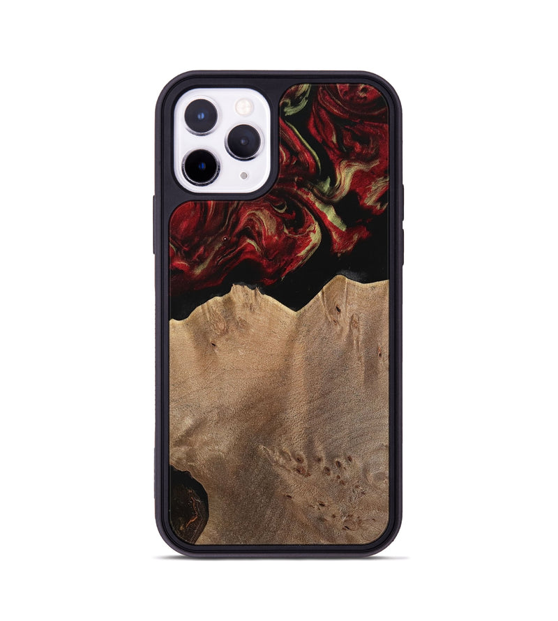 iPhone 11 Pro Wood Phone Case - Neena (Red, 741638)