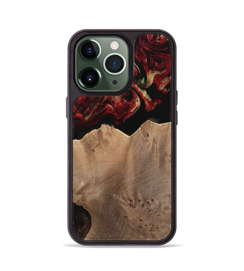 iPhone 13 Pro Wood Phone Case - Neena (Red, 741638)