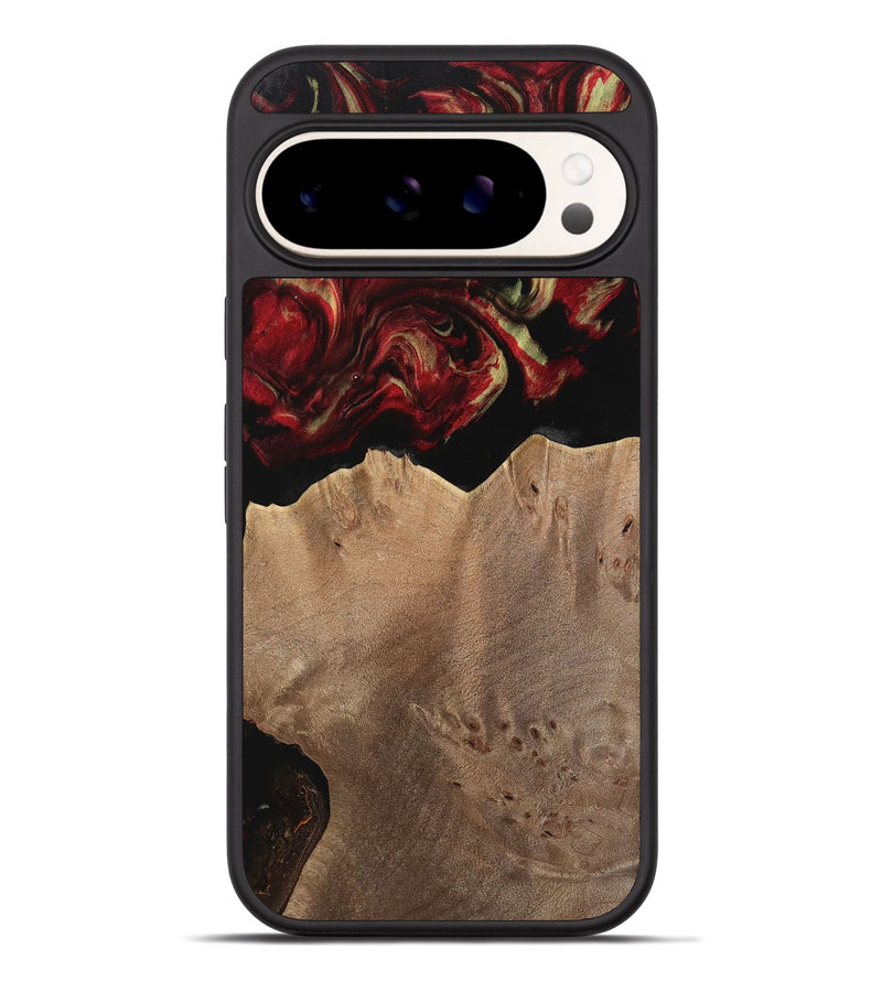 Pixel 9 Pro XL Wood Phone Case - Neena (Red, 741638)