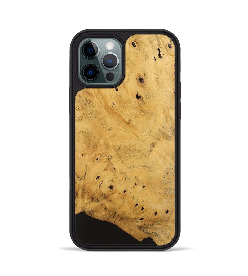 iPhone 12 Pro Wood Phone Case - Jaclin (Wood Burl, 741639)