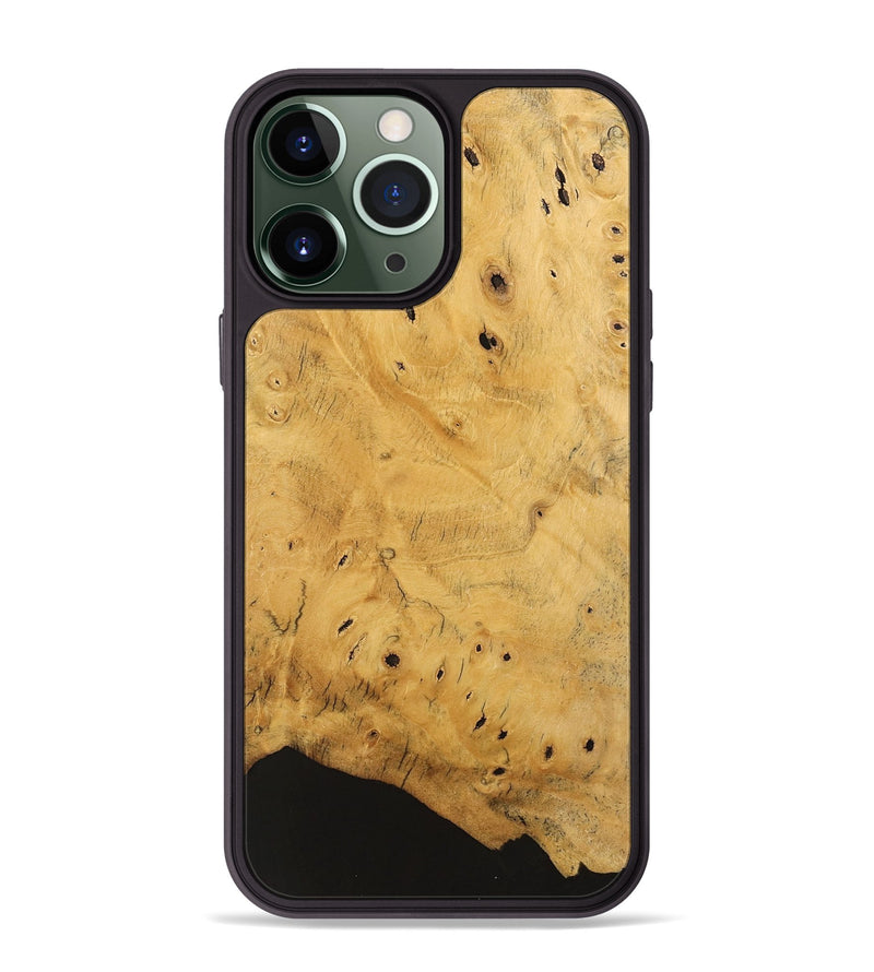 iPhone 13 Pro Max Wood Phone Case - Jaclin (Wood Burl, 741639)