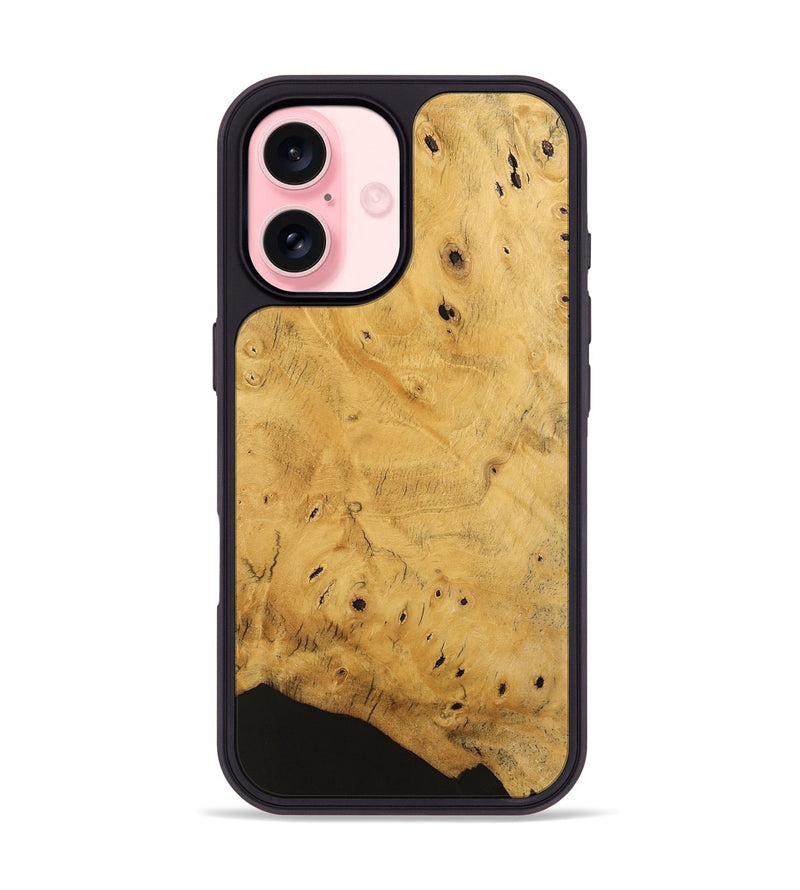 iPhone 16 Wood Phone Case - Jaclin (Wood Burl, 741639)