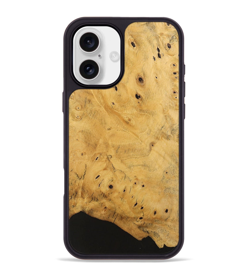 iPhone 16 Plus Wood Phone Case - Jaclin (Wood Burl, 741639)