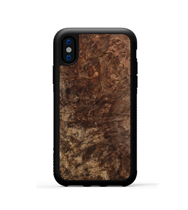 iPhone Xs Wood Phone Case - Metha (Wood Burl, 741640)