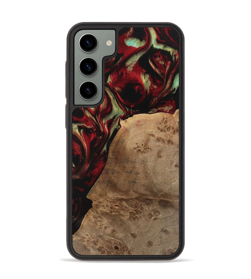 Galaxy S23 Plus Wood Phone Case - Merrill (Red, 741641)