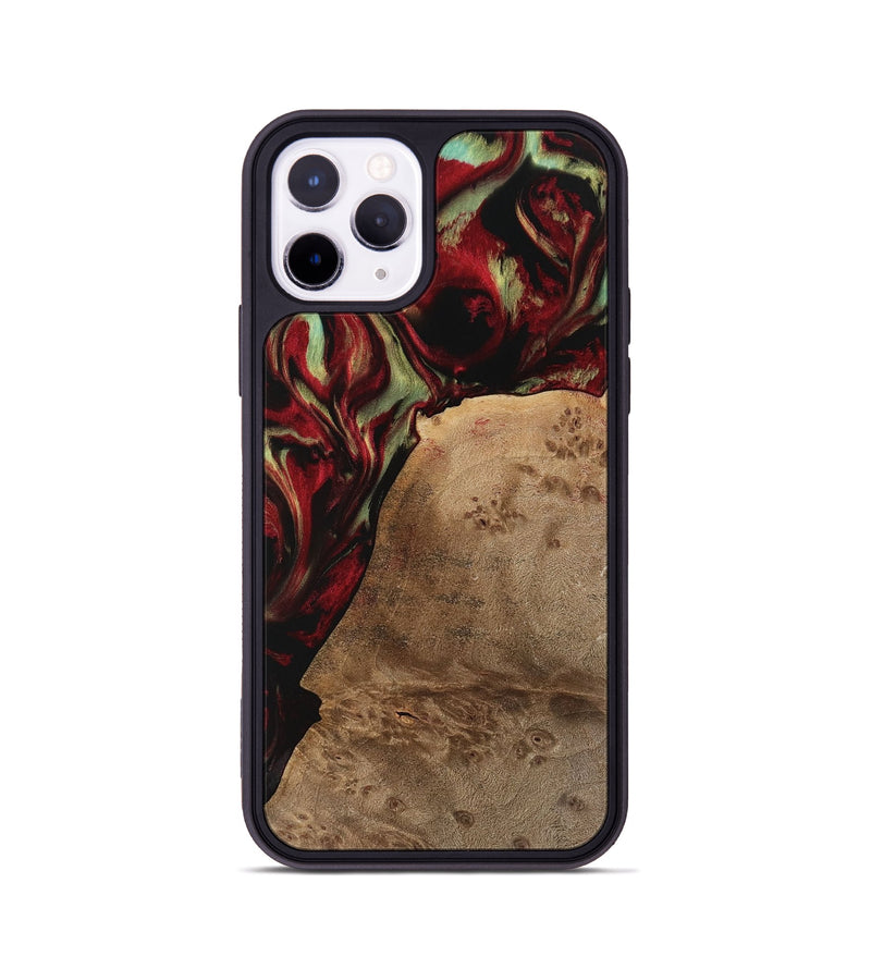 iPhone 11 Pro Wood Phone Case - Merrill (Red, 741641)