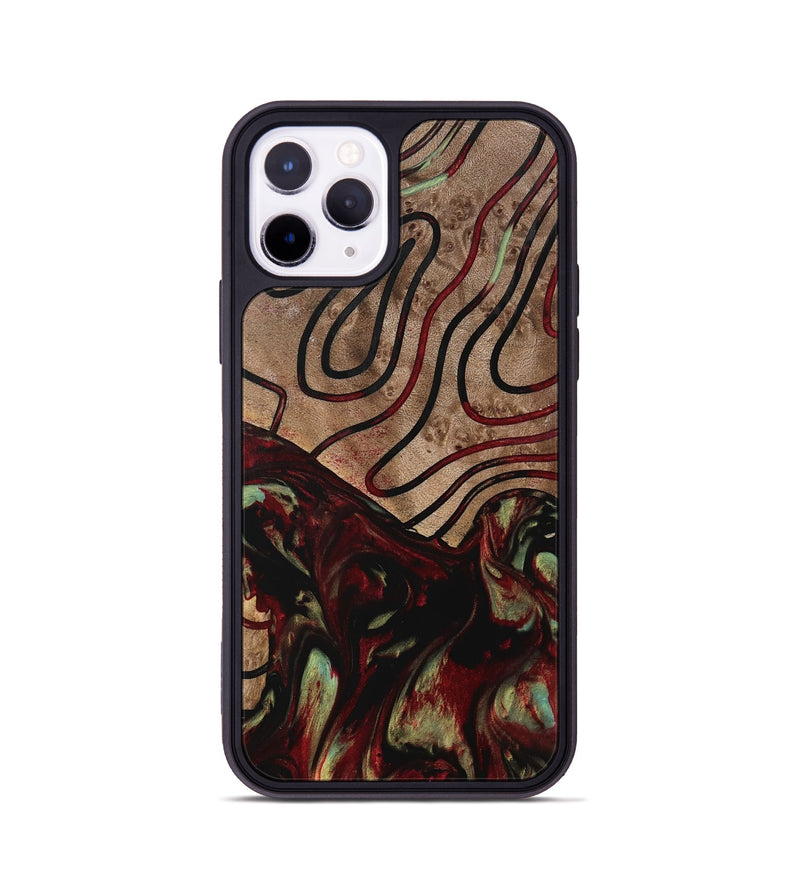 iPhone 11 Pro Wood Phone Case - Kedah (Pattern, 741642)