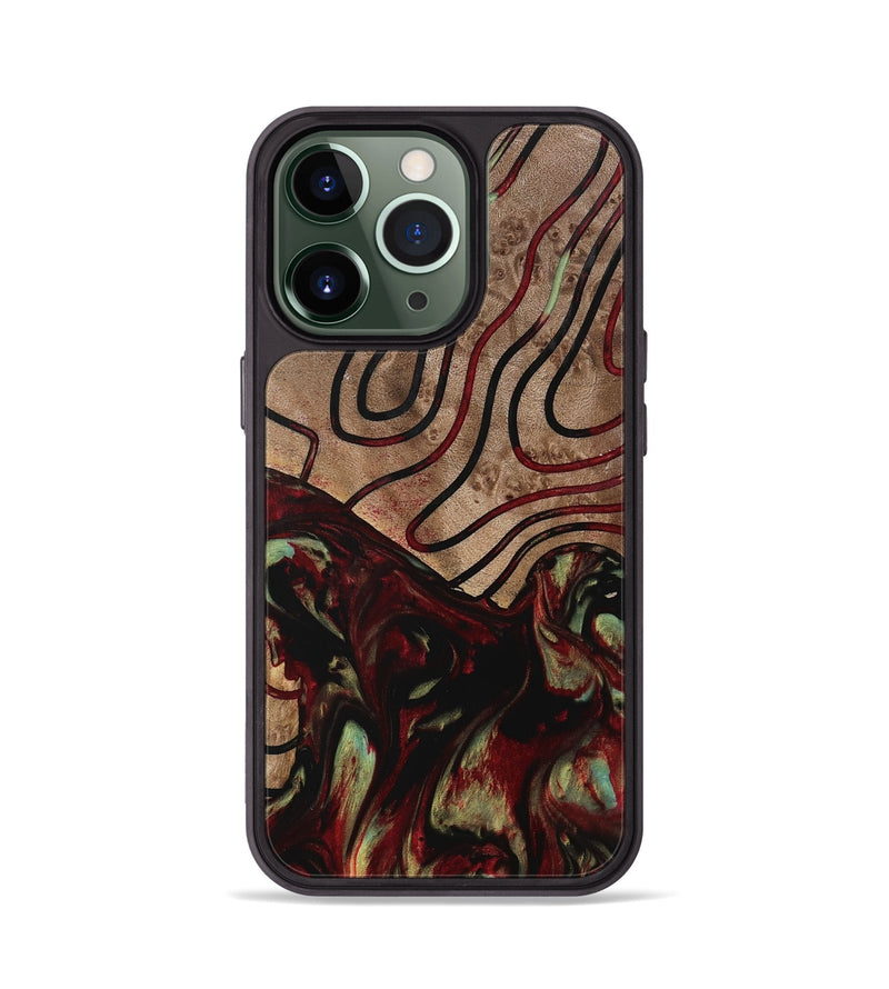 iPhone 13 Pro Wood Phone Case - Kedah (Pattern, 741642)