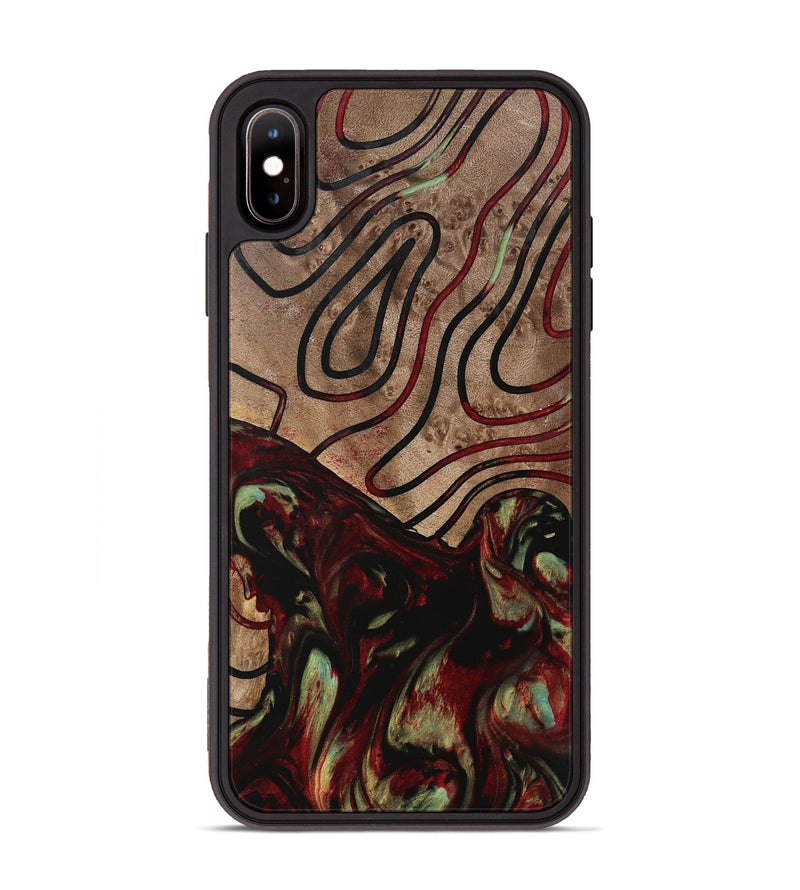 iPhone Xs Max Wood Phone Case - Kedah (Pattern, 741642)