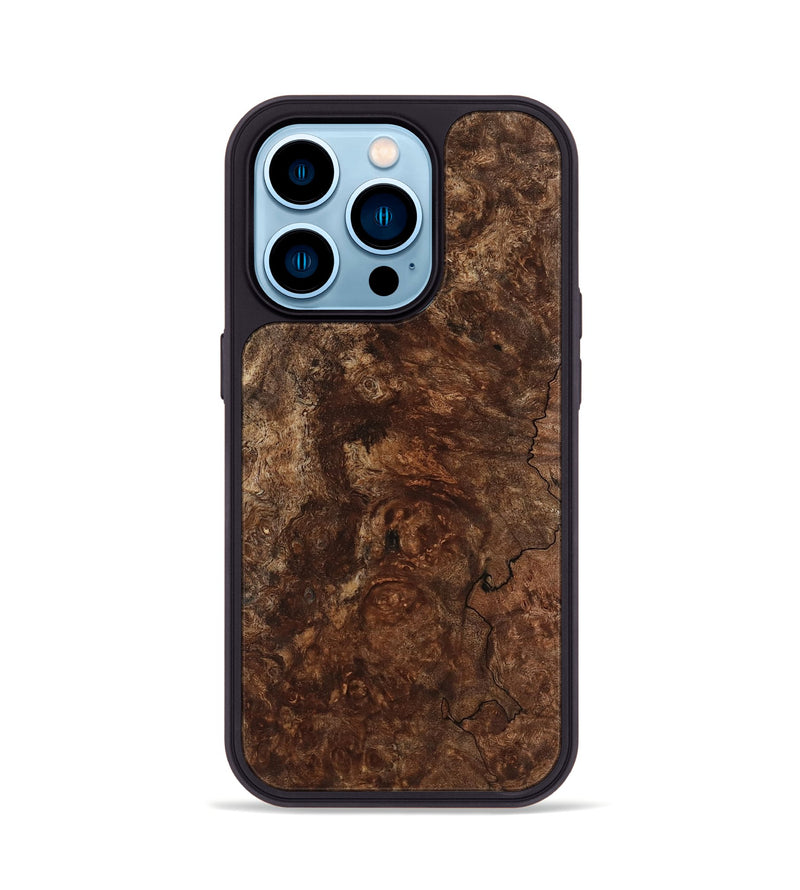 iPhone 14 Pro Wood Phone Case - Willam (Wood Burl, 741643)