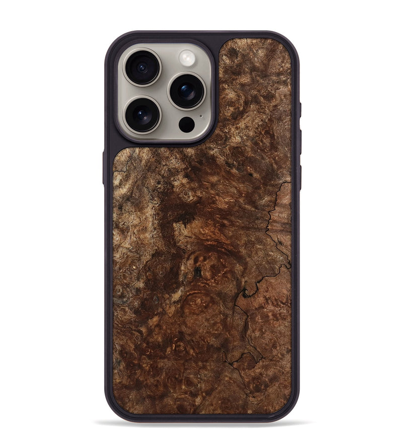 iPhone 15 Pro Max Wood Phone Case - Willam (Wood Burl, 741643)