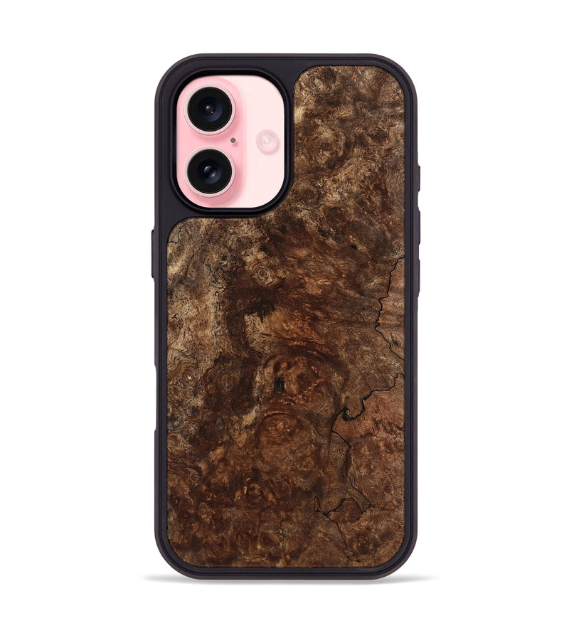 iPhone 16 Wood Phone Case - Willam (Wood Burl, 741643)