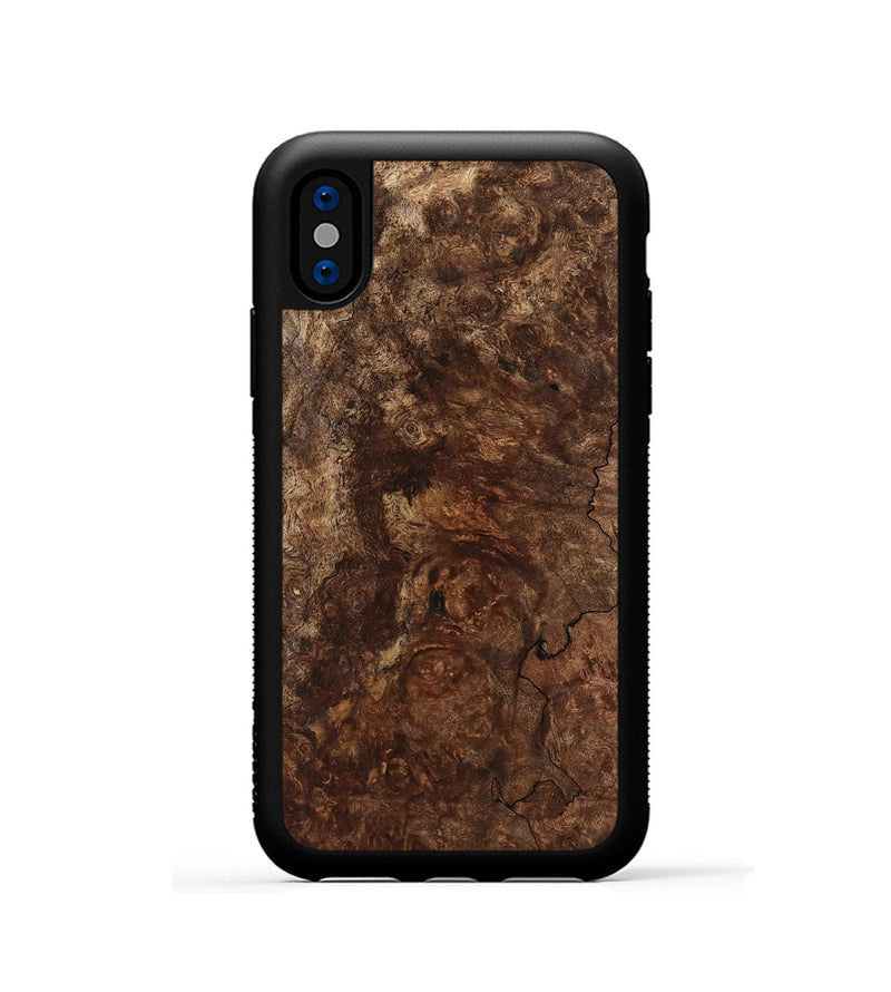 iPhone Xs Wood Phone Case - Willam (Wood Burl, 741643)