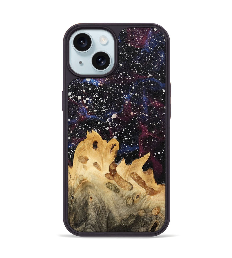 iPhone 15 Wood Phone Case - Clell (Cosmos, 741646)