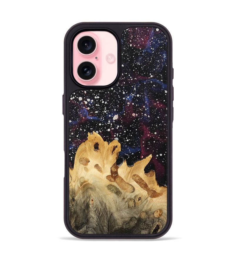 iPhone 16 Wood Phone Case - Clell (Cosmos, 741646)