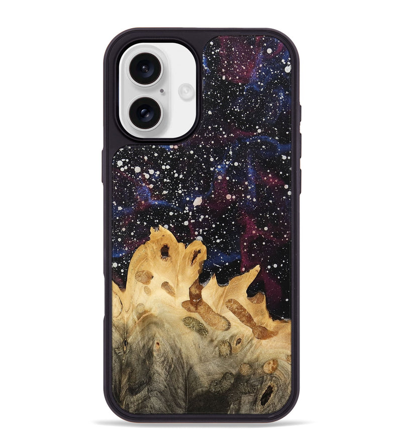 iPhone 16 Plus Wood Phone Case - Clell (Cosmos, 741646)