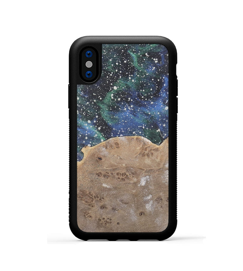 iPhone Xs Wood Phone Case - Zillah (Cosmos, 741649)