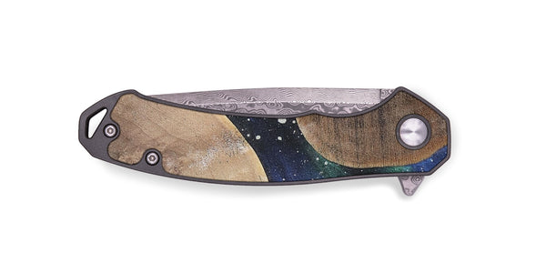 EDC Wood Pocket Knife - Allyson (Cosmos, 741650)