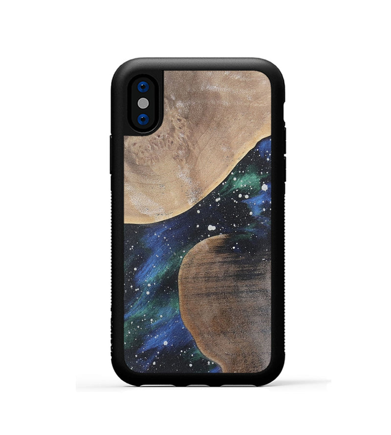 iPhone Xs Wood Phone Case - Allyson (Cosmos, 741650)