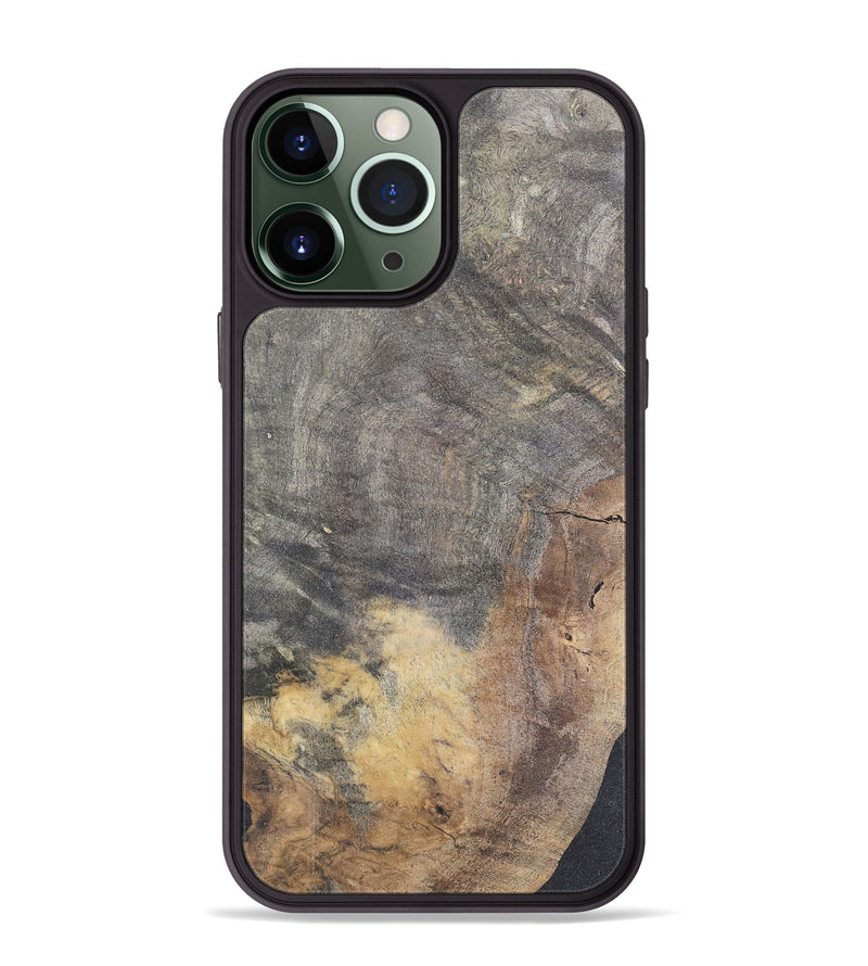 iPhone 13 Pro Max Wood Phone Case - Aleda (Wood Burl, 741652)