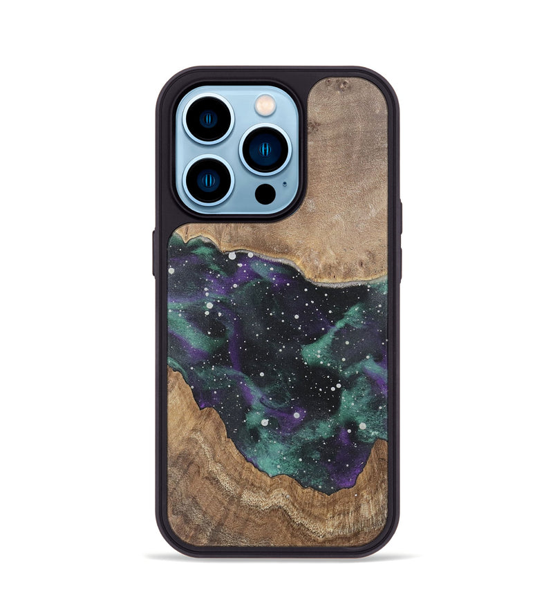 iPhone 14 Pro Wood Phone Case - Nila (Cosmos, 741653)